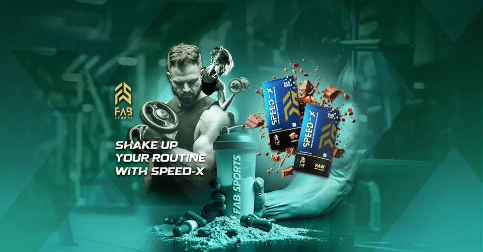 Fab Sports Speed-X whey protein isolate