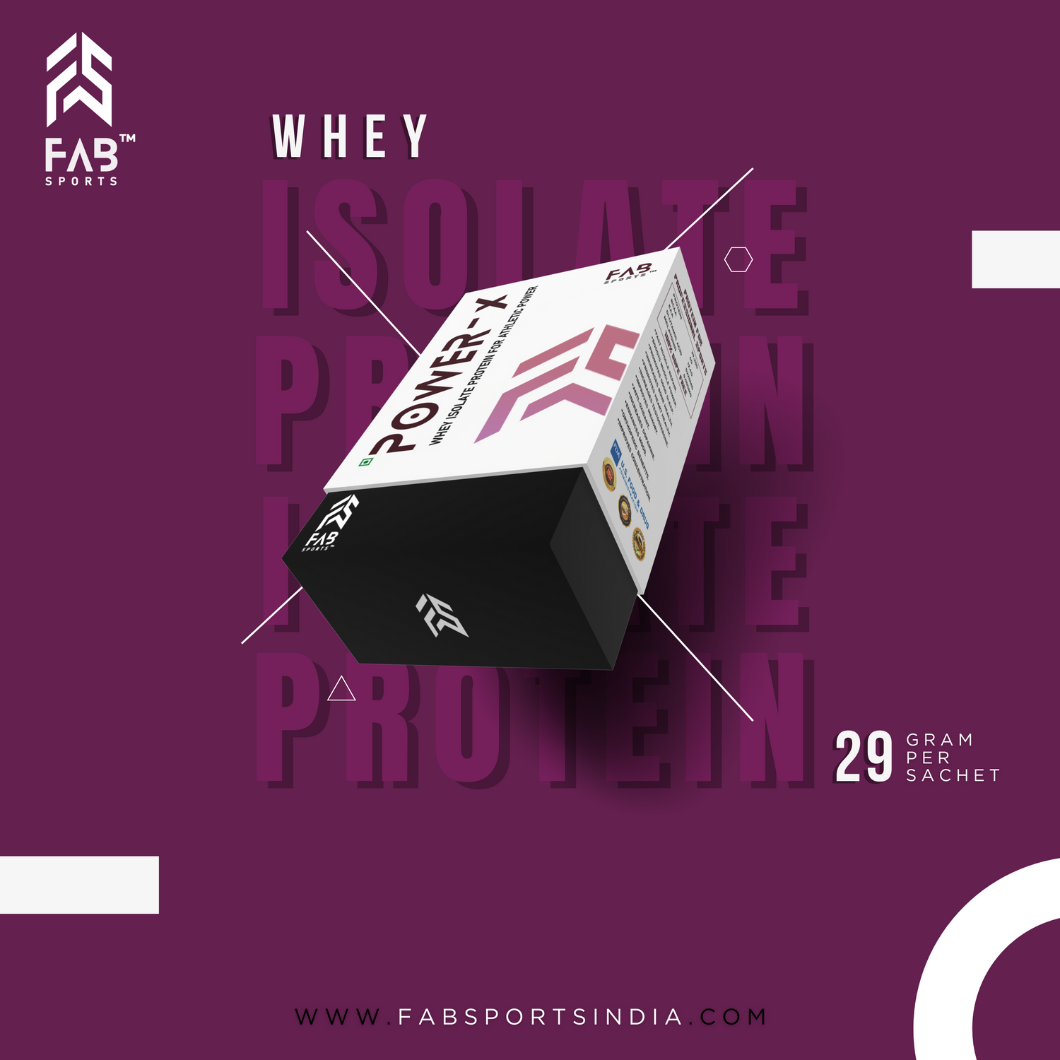 29gm Protein per sachet ,Get 15 sachets of Chocolate and 15 sachets of Kesar Pista