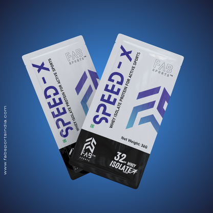 Speed X 32gm Whey Isolate - 30 sachets (36gm per serving)