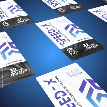 Speed X 32gm Whey Isolate - 30 sachets (36gm per serving)