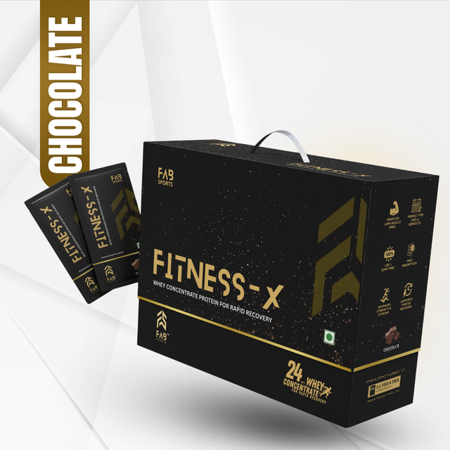 Fitness X –  24g Whey Concentrate Protein