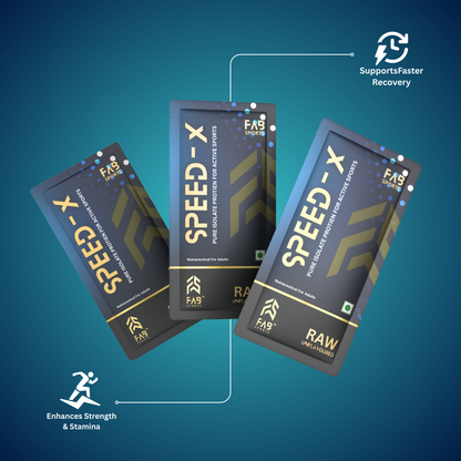 Speed X – 33g Pure Isolate Protein Raw Unflavoured 60 Sachets