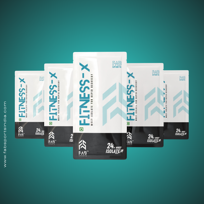 Fitness X 24gm Isolate Protein 30 Sachets (30gm per serving)