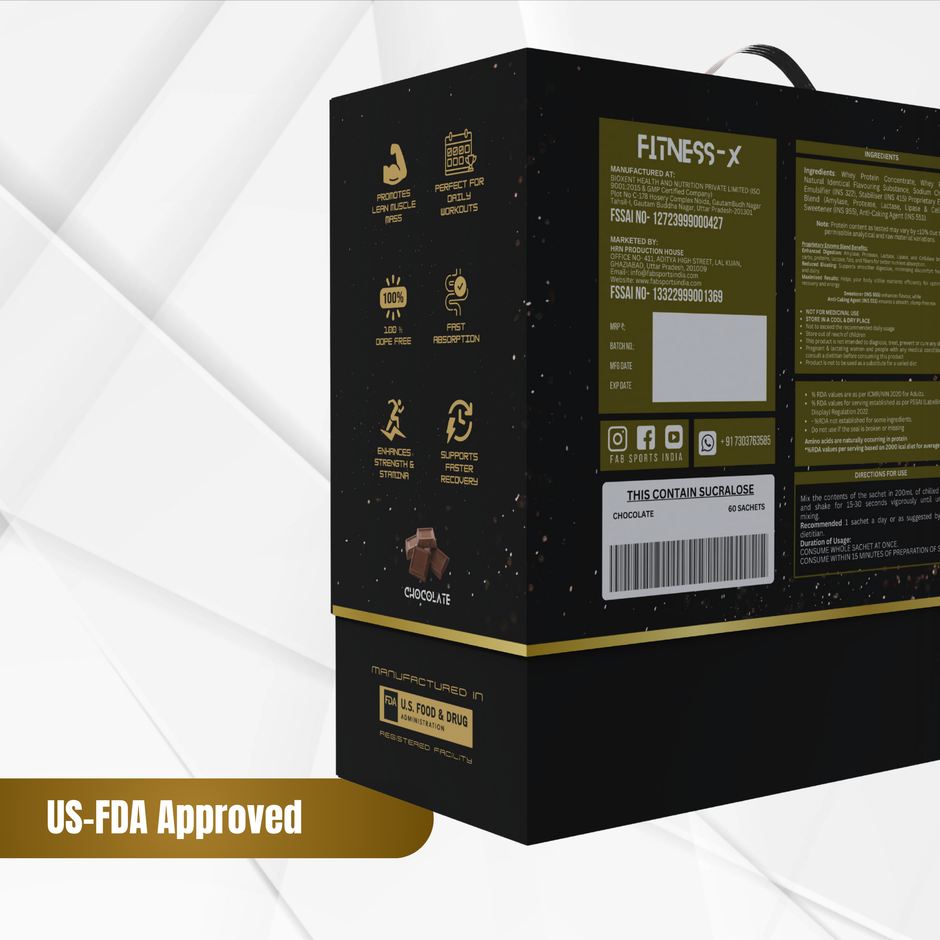 Fitness X –  24g Whey Concentrate Protein