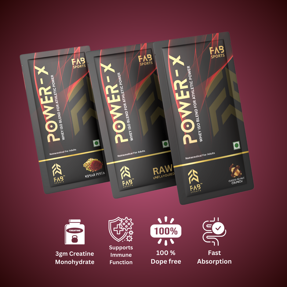 Power X –  Assorted Flavours Choco-Peanut Crunch + Kesar Pista + Raw Unflavoured