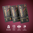 Power X –  Assorted Flavours Choco-Peanut Crunch + Kesar Pista + Raw Unflavoured