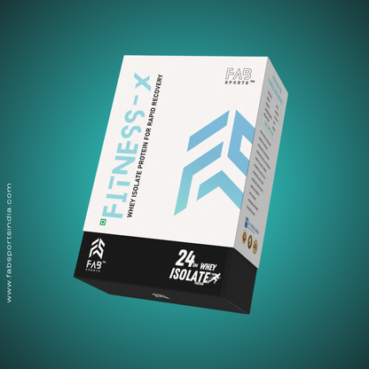 Fitness X 24gm Isolate Protein 30 Sachets (30gm per serving)