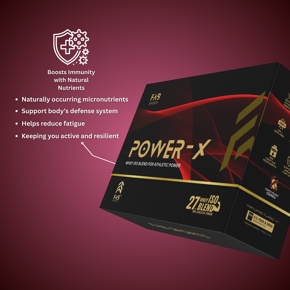 Power X – 27g Whey Isolate Blend Choco-Peanut Crunch 60 Sachets
