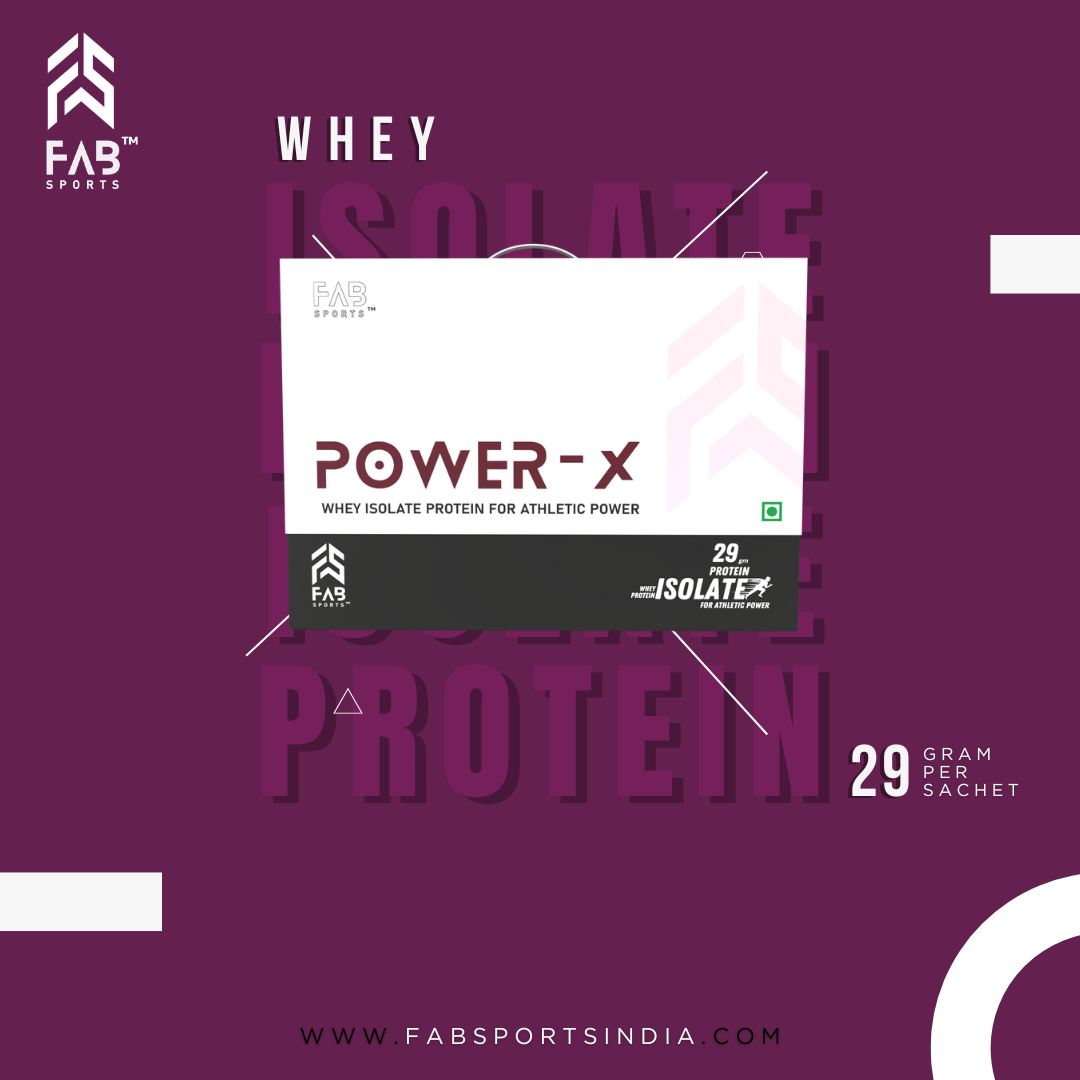 Power X 29gm Whey Isolate - 60 Sachet (40gm per serving)