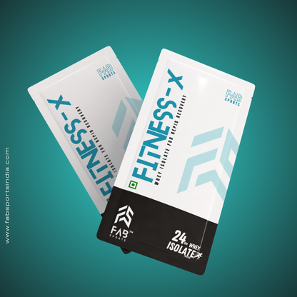 Fitness X 24gm Isolate Protein 30 Sachets (30gm per serving)