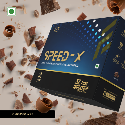 Speed X – 33g Pure Isolate Protein Chocolate Flavour 60 Sachets