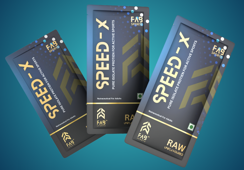 Speed X – 33g Pure Isolate Protein Raw Unflavoured 30 Sachets