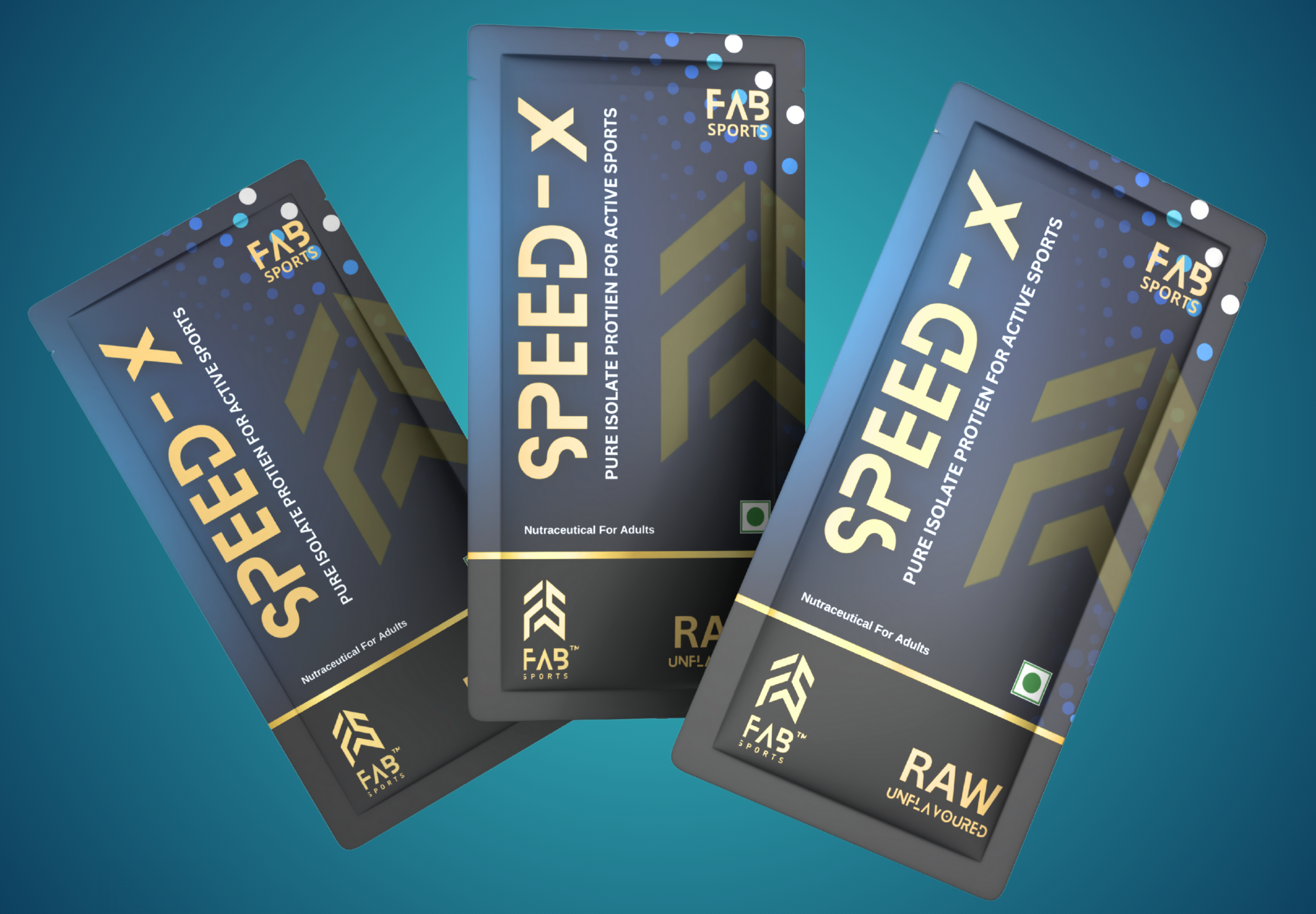 Speed X – 33g Pure Isolate Protein Raw Unflavoured 30 Sachets
