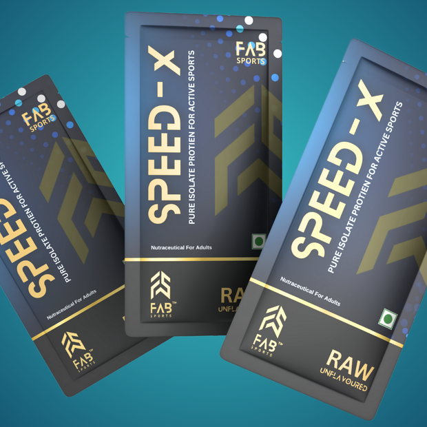 Fab Sports Speed X pure whey isolate protein sachets