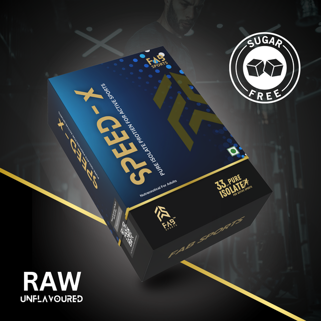 Buy Speed X 33g Pure Isolate Protein Raw 30 Sachets Online