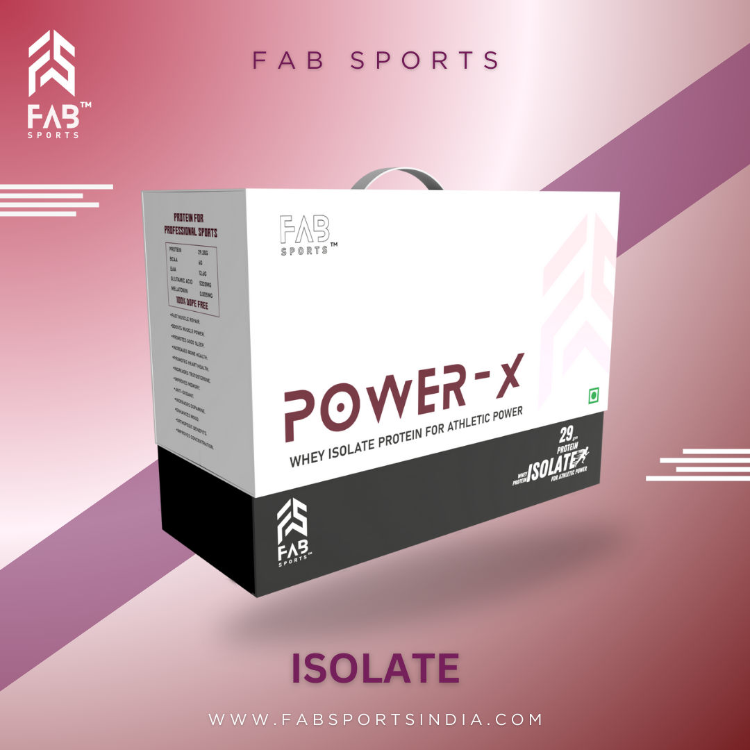 Power X 29gm Whey Isolate - 60 Sachet (40gm per serving)