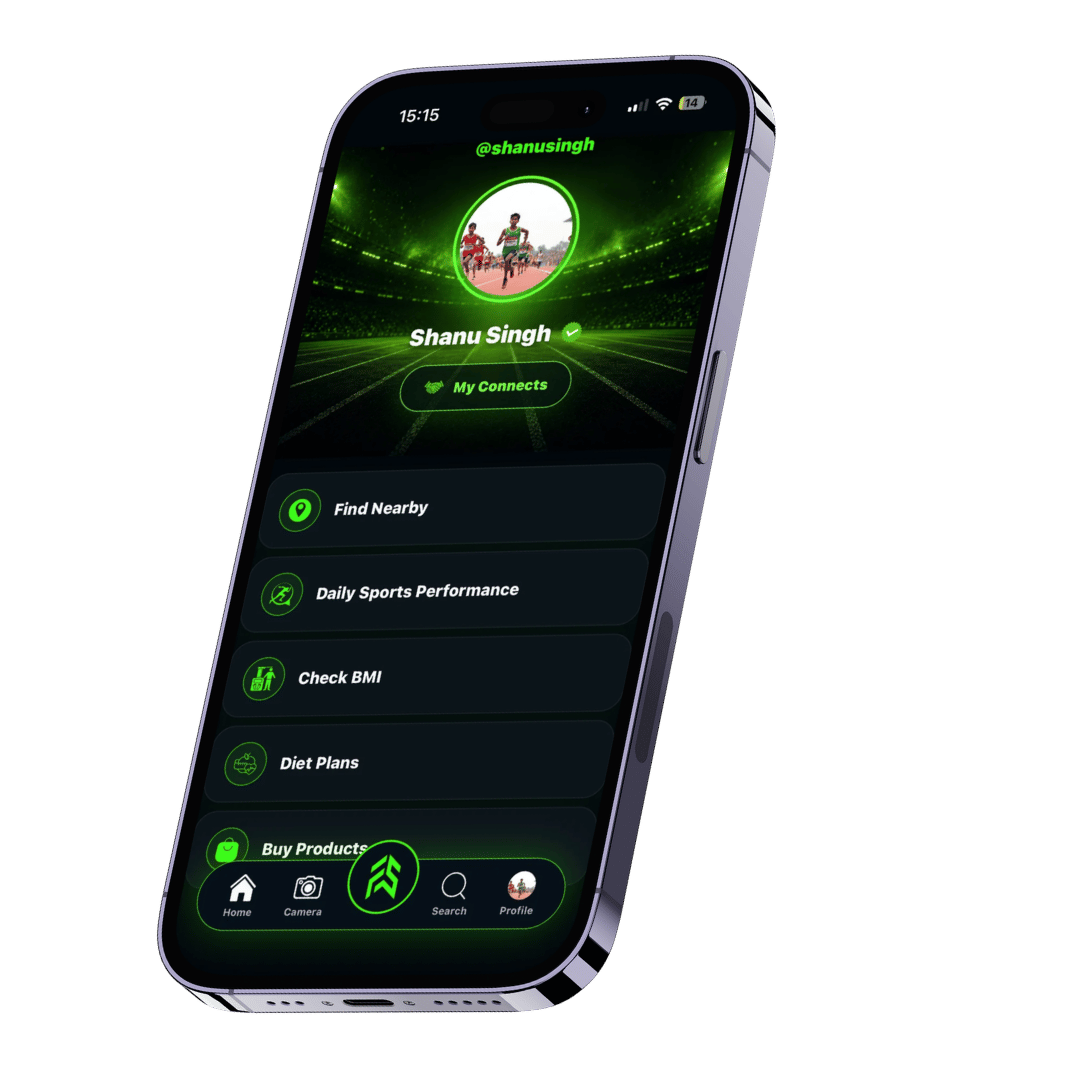 FAB SPORTS App athlete tools screen
